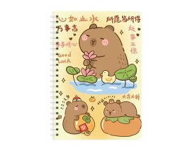 Cuaderno espiral CAPIBARA